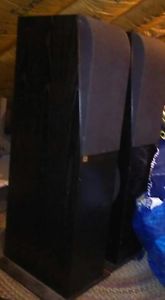 2.  3 feet tall JBL speakers