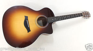 2012 TAYLOR 214-CE Acoustic guitar EXC AS-NEW condition.