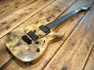 Psychedelic Guitars PSY-Custom ST-2H "Buckeye Burl" guitar FROM JAPAN/512