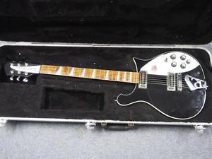 Rickenbacker 620 Jetglo 2014 Black Hard Case E-Guitar Free Shipping