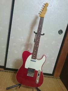 Fender Japan TL62B CAR Made in Japan Red Good Condition E-Guitar Free Shipping