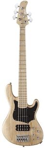 Cort GB Series GB75 5-String Electric Bass Guitar Open Pore Natural
