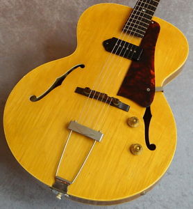 Free Shipping Vintage Gibson ES-125T Natural 1958 Electric Guitar