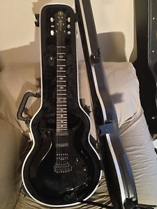 Yamaha AES-FG Frank Gambale signature model black Signed by frank gambale!