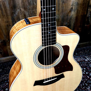 Taylor 214CE Koa Acoustic Electric Zager EZ-Play Modified Guitar