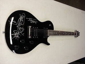 PRS SE Mark Tremonti Black Electric Guitar signed by CREED
