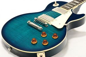 Epiphone Les Paul Standard PlusTop Pro Trans Blue Electric Guitar Free shipping