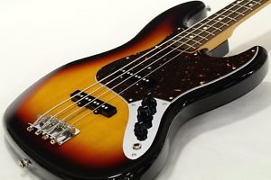 Fender Japan Jazz Bass JB62 3-Tone Sunburst 3TS, Made in Japan, m1281