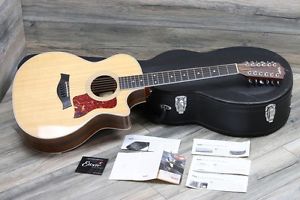 Clean! Taylor 454ce 12 String Guitar 414ce Grand Auditorium Rosewood
