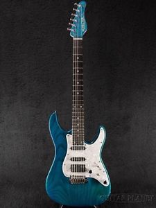 SCHECTER BH-1-STD-24 -Trans Blue / Rosewood- 2014 guitar w/Hard case/456
