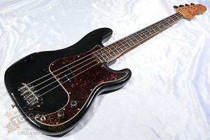 Fender 1978 PRECISION BASS Modify / Black Electric Bass Guitar Free shipping
