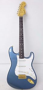 2007 FENDER JAPAN STRATOCASTER ST66G-98TX OLB TEXAS SPECIALS LARGE HEAD GOLD HW