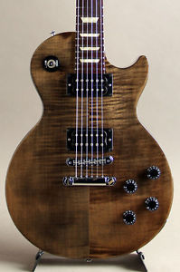 GIBSON Les Paul Studio Pro Plus Trans Black 2011 E-Guitar