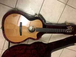 2011 Taylor NS74ce Acoustic Electric Nylon String Crossover Hybrid Guitar 9/10