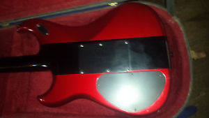 Westone Spectrum FX electric guitar. Red/Black, heelless neck, good condition.