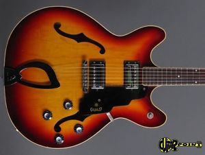 1972 Guild Starfire IV  - Sunburst  - Rare Color!!