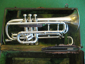 Conn New Creation Cornet with Original Case and New Wonder MP - Lovely!
