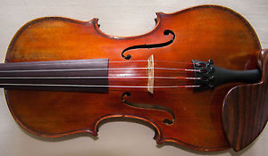 Wonderful Old Antique 'SAXONY' Violin ca.1900 - 30 Day Return Policy