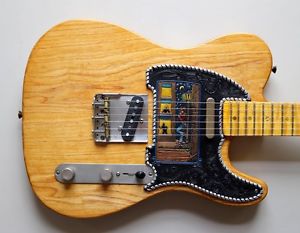 Handcrafted in Holland nobrand western Telecaster Guitar