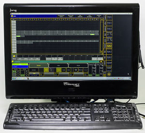 MA Lighting 2-Port Node DMX Interface w/ grandMA2 onPC Cybernet iOne H6 Touch PC