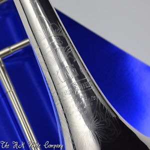 Vintage H. N. White King 2B SilverSonic Trombone Super