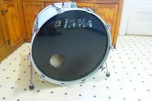 TAMA 1992 Granstar II 16X24 Snow White Bass Drum #2 - Birch/7 ply - Nice!!