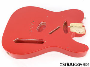 Fender USA Custom Shop Postmodern NOS Telecaster BODY Tele Nitro Fiesta Red SALE