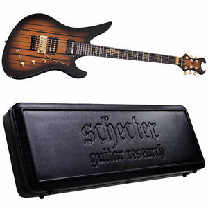 Schecter Synyster Custom-S Satin Gold Burst SGB BRAND NEW + CASE! Sustainiac
