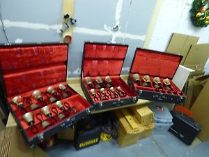 Used Schulmerich Handbells 3 Octave Set*W\Cases A,B & C*NO RESERVE*NOT WORKING*