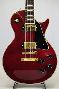 Orville by Gibson LPC  Les Paul Custom  1989 Wine Red Made In Japan F/S