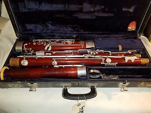 Conn / Schreiber Wood Bassoon (Complete) G- VG used Cond inv#2101