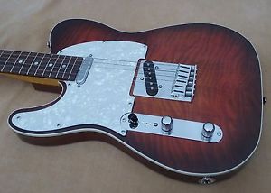 Left Hand Left Handed Lefty T-Series Hand Crafted Electric Guitar by Chris Walsh