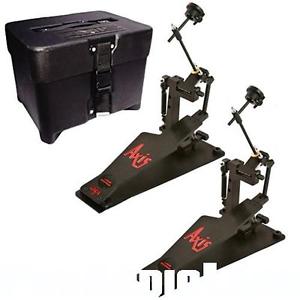 Axis A-L Longboard Single Bass Drum Pedal (Pair) Classic Black w/ 01-Case