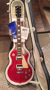 2011 Gibson Les Paul Traditional Zebra 1960 Trans Red w/ OHSC Like New!!!