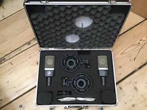 AKG C214 Condenser Microphone Stereo Pair