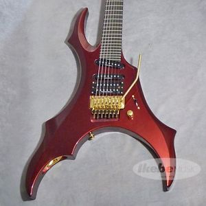 ESP Custom Order Guitar 7st (Metallic Red) Electric Guitar Free shipping