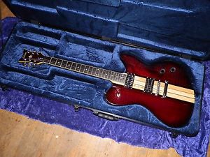 Schecter Dan Donegan Signature Ultra Black Cherry BCH  with Case!