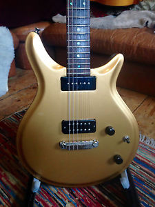 JJ Special Gold Top, Brazilian mahogany, handmade in UK boutique. Rare beauty.
