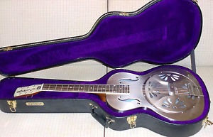 Gretsch G9221 Bobtail Steel Dobro Resonatorgitarre mit Koffer