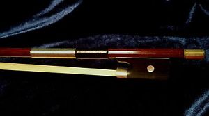 Tourte violin bow.  Very old. Fully restored.  Mid 19th century. By marking.
