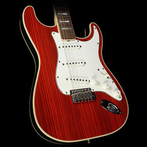 Used 2004 Fender Custom MB John English 1968 DB Zebrawood Stratocaster Guitar
