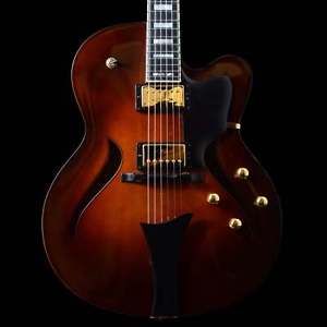 Hofner 2010 Jazzica Custom Twin Humbucker Model Proto-Type, Violin Shellac