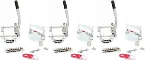 Bigsby B-5 Vibrato System for Flat Top Guitars (3-pack) Value Bundle