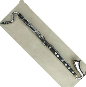 (Low C ) bass Clarinet kit Hard Bakelite Body Nickel Plated new
