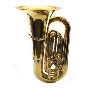 Schiller American  5 Valve Compensating BBb Tuba Gold