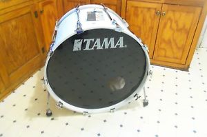 TAMA 1992 Granstar II 16X24 Snow White Bass Drum - Birch/7 ply - Nice!!