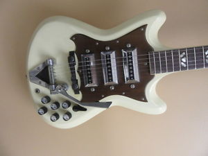 KAY ELECTRIC GUITAR VINTAGE TITAN RARE WHITE COLOR 1960s