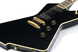 Ibanez Destroyer DT400 Black 1995 Made in Japan FUJIGEN Electric Guitar SoftCase