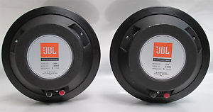 PAIR - JBL 2490H 200-Watt 8-Ohm Midrange Compression Pancake Drivers 2490-H