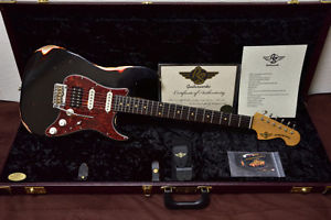 RS Guitarworks Contour Strat Michael Landau Black E-Guitar Free Shipping